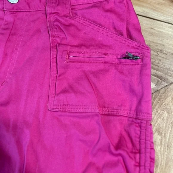Vintage Vibrant Pink Bugle Boy Casual Capri Pants - Picture 7 of 13